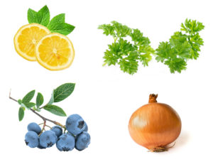 Flavonoider findes i mange af de frugter og grøntsager, vi spiser til dagligt